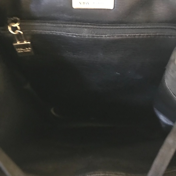 Vintage Perlina nylon black mini packback main image 7